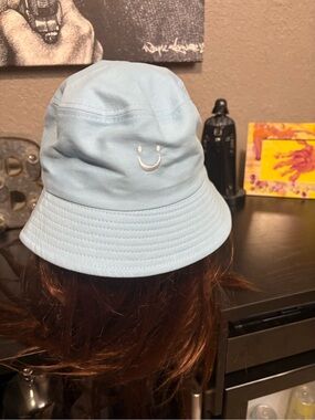 Light Blue Kangol style Bucket Hat. One size.